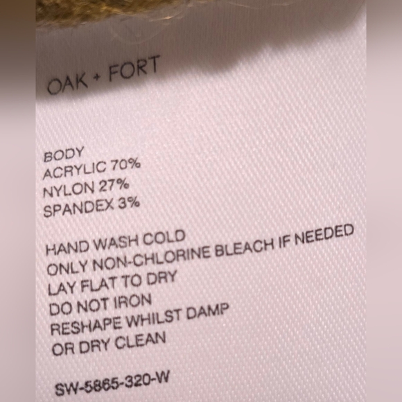 NEW OAK + FORT Sweater - Picture 5 of 5